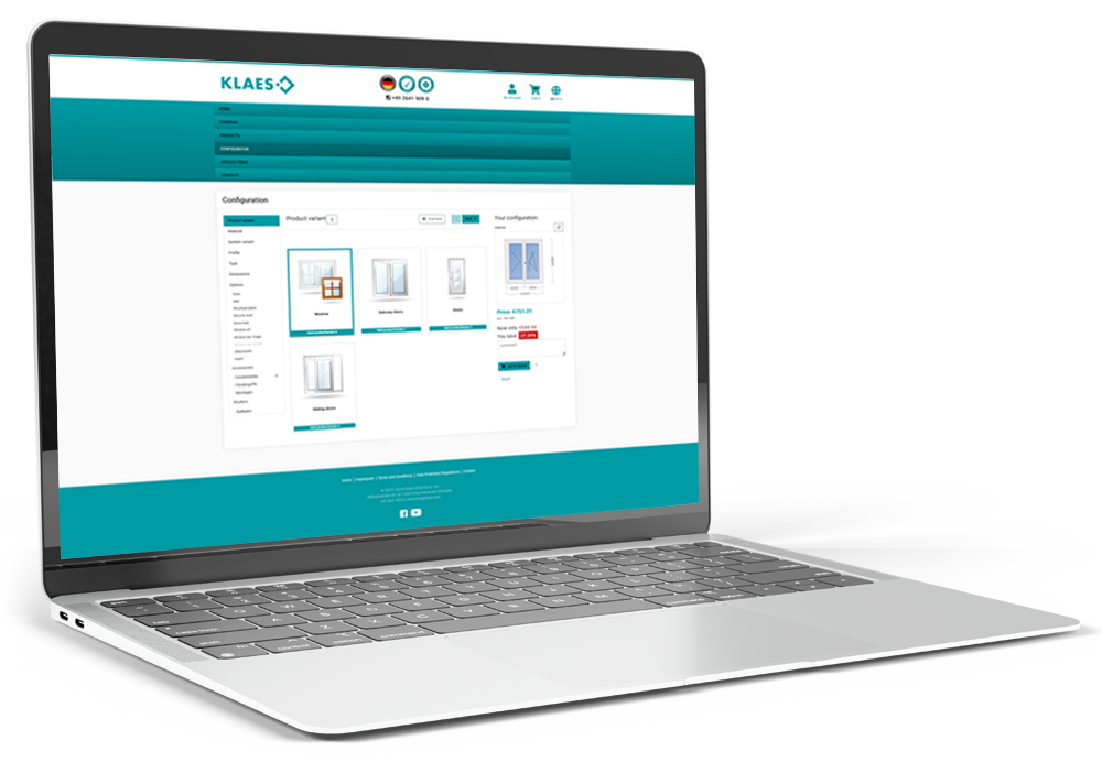 soluții web magazin online MacBook Mockup